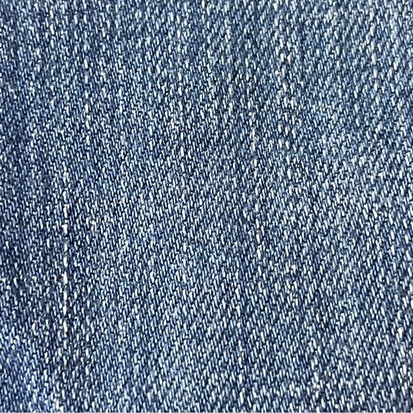 L’AGENCE Sada High Rise Cropped Jeans Size 27 – Dark Wash Fray Hem Premium Denim - Picture 9 of 9